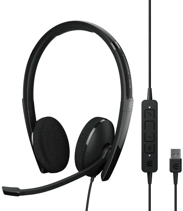 Casti Sennheiser Epos Adapt 160 USB II (Black) - 5