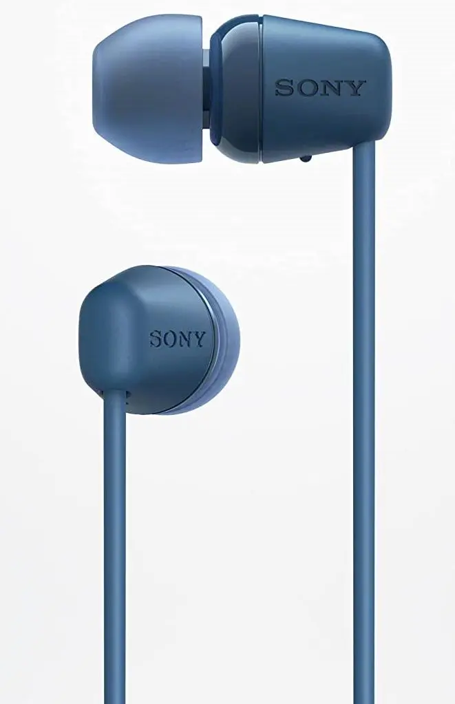 Casti fara fir Sony WI-C100 (Blue) - 2