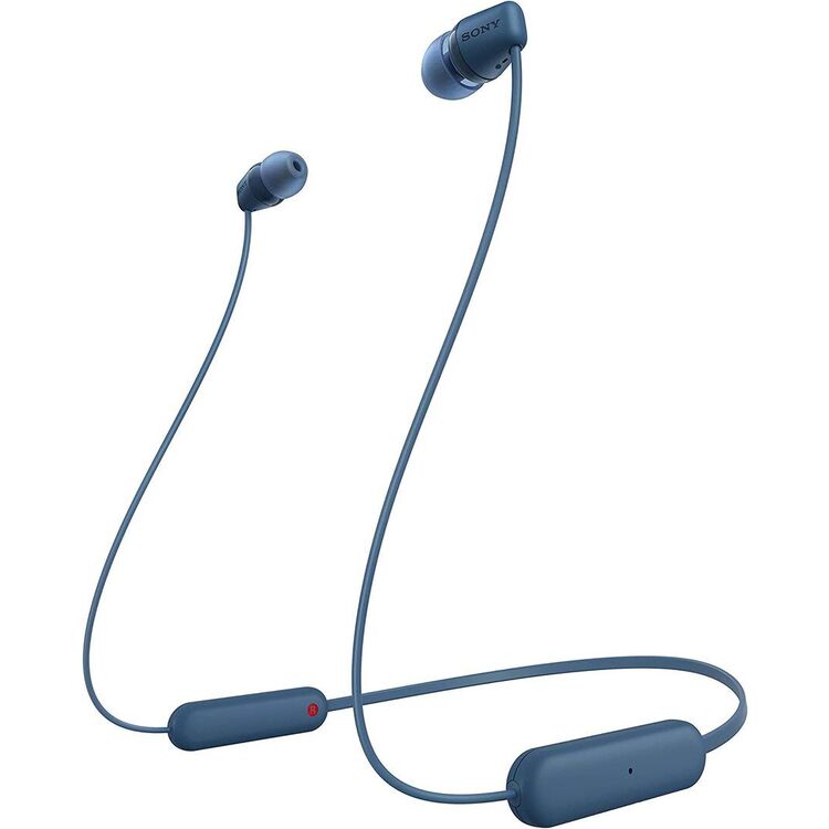 Беспроводные наушники Sony WI-C100 (Blue) купить в Кишиневе, Молдове ...