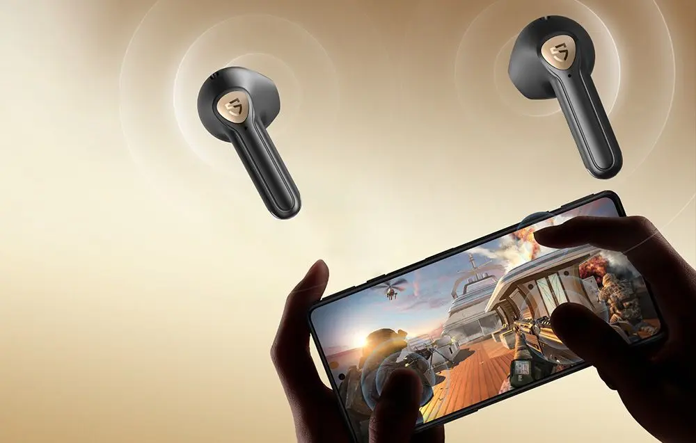 Беспроводные наушники Soundpeats Deluxe Air 3 (Black) - 5