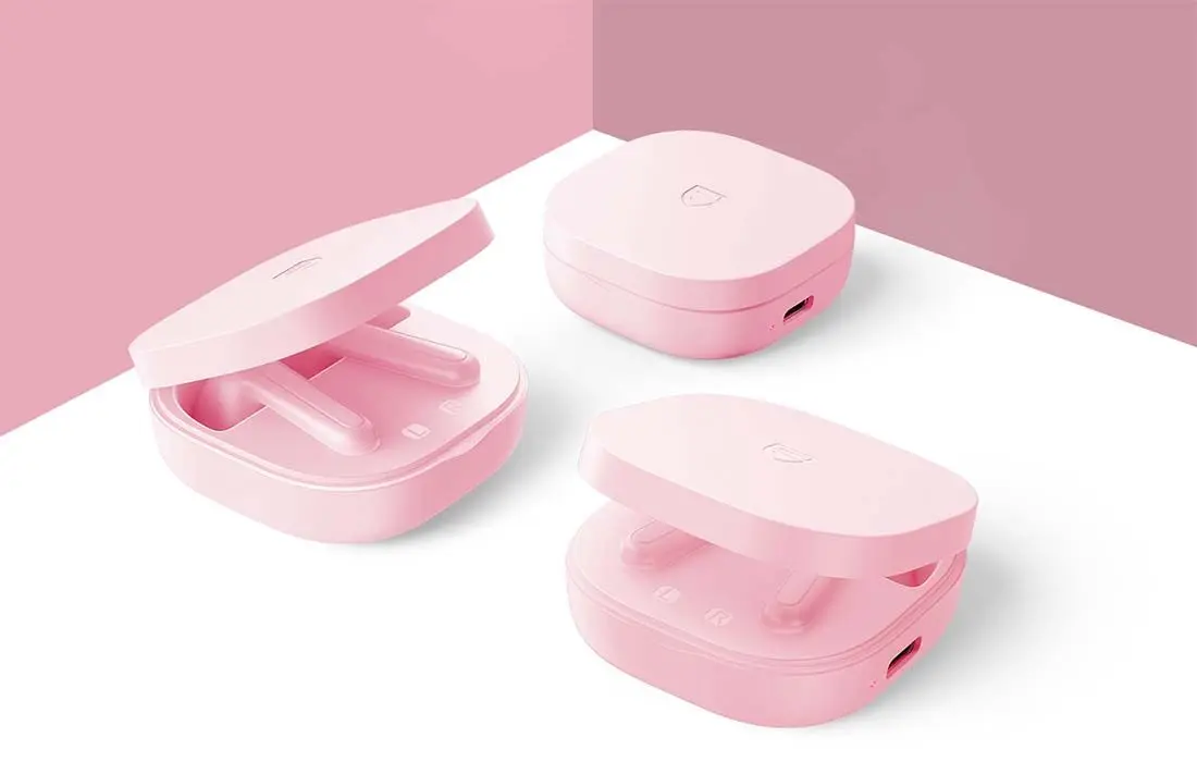 Беспроводные наушники Soundpeats TrueAir 2 (Pink) - 2