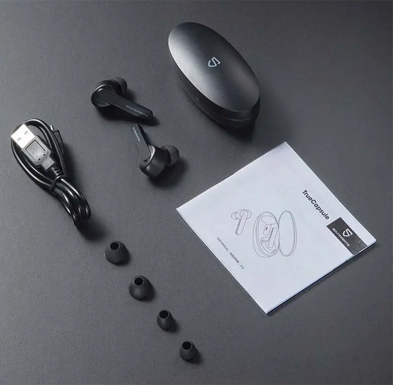 Беспроводные наушники Soundpeats Truecapsule (Black) - 5