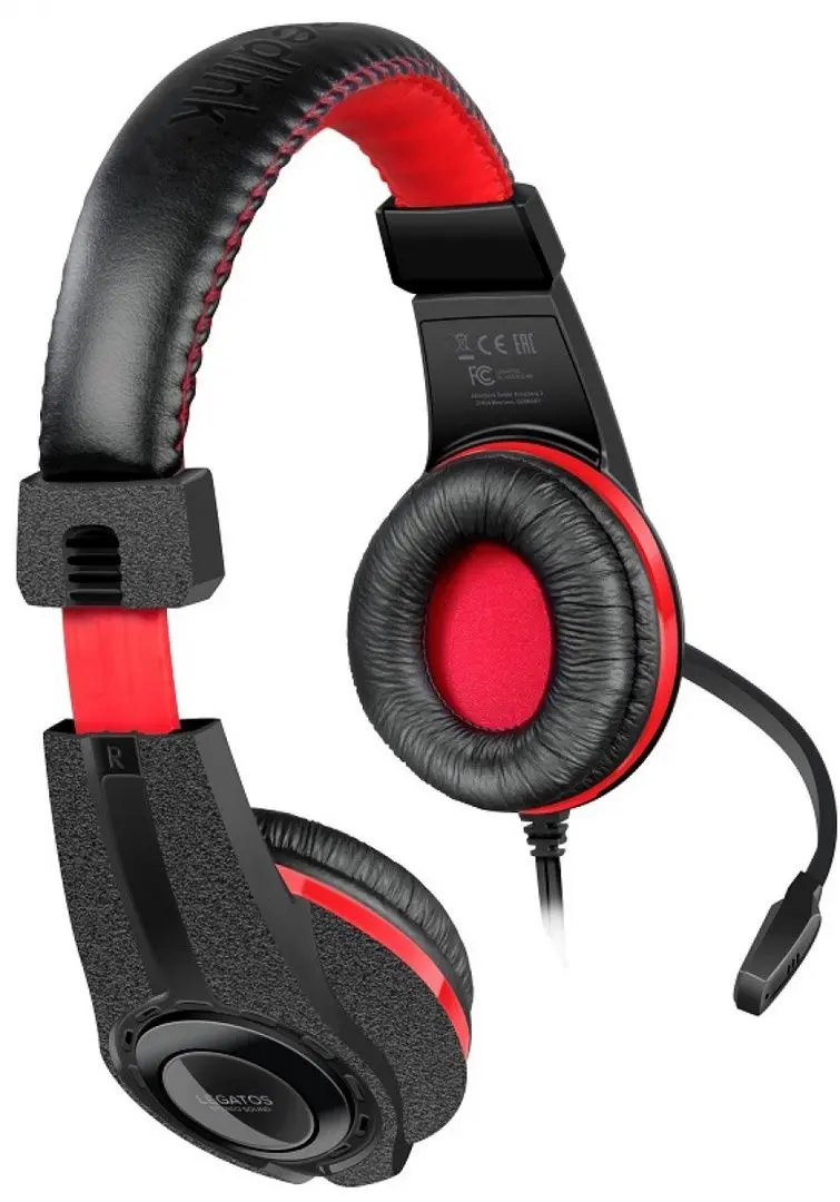Наушники Speedlink LEGATOS SL-450302-BK (Black/Red) - 2
