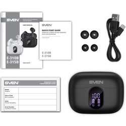 Casti fara fir Sven E-315B (Black) Thumb