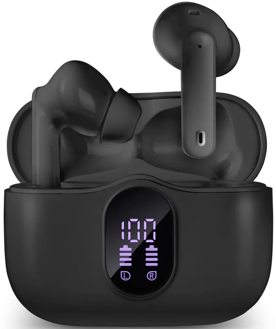 Casti fara fir Sven E-315B (Black)