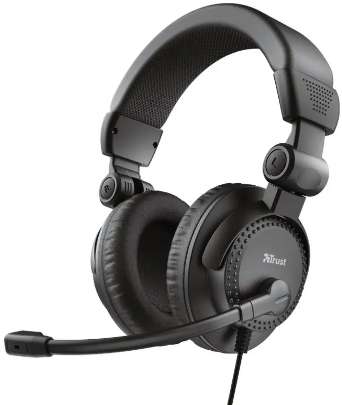 Căști Trust Como (Black)