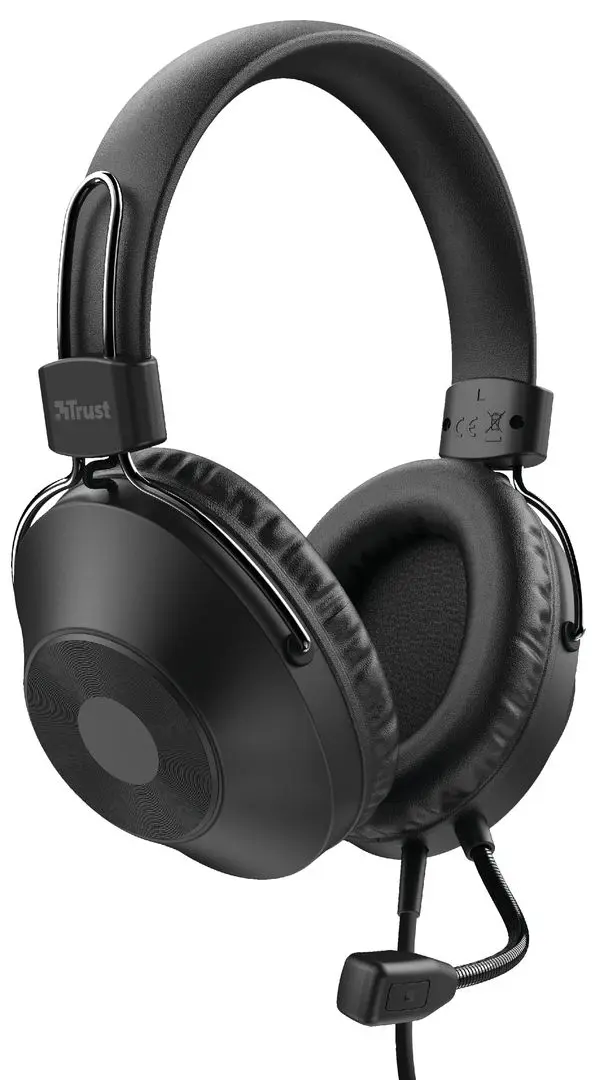 Casti Trust Ozo Over-Ear (Black)
