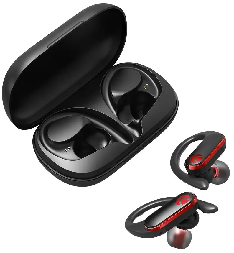 Беспроводные наушники BlitzWolf Airaux AA-UM3 (Black/Red)