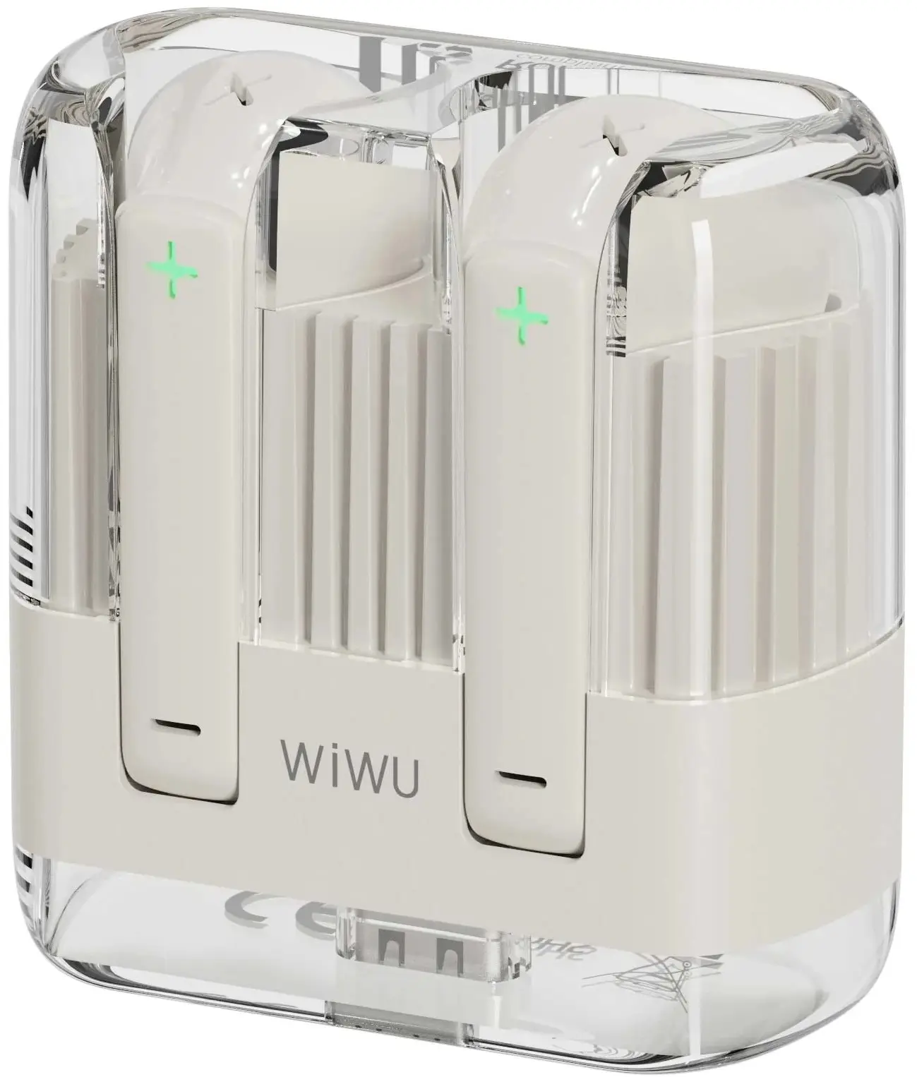 Беспроводные наушники Wiwu Transparent T21 (White) - 3