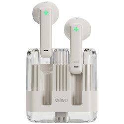 Беспроводные наушники Wiwu Transparent T21 (White)