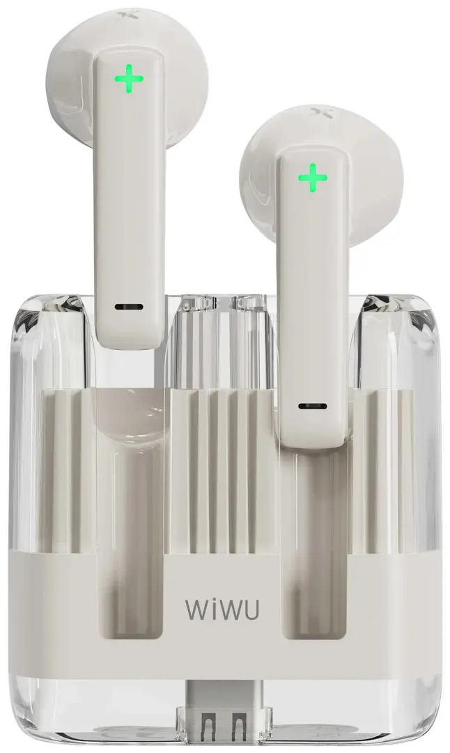 Беспроводные наушники Wiwu Transparent T21 (White)