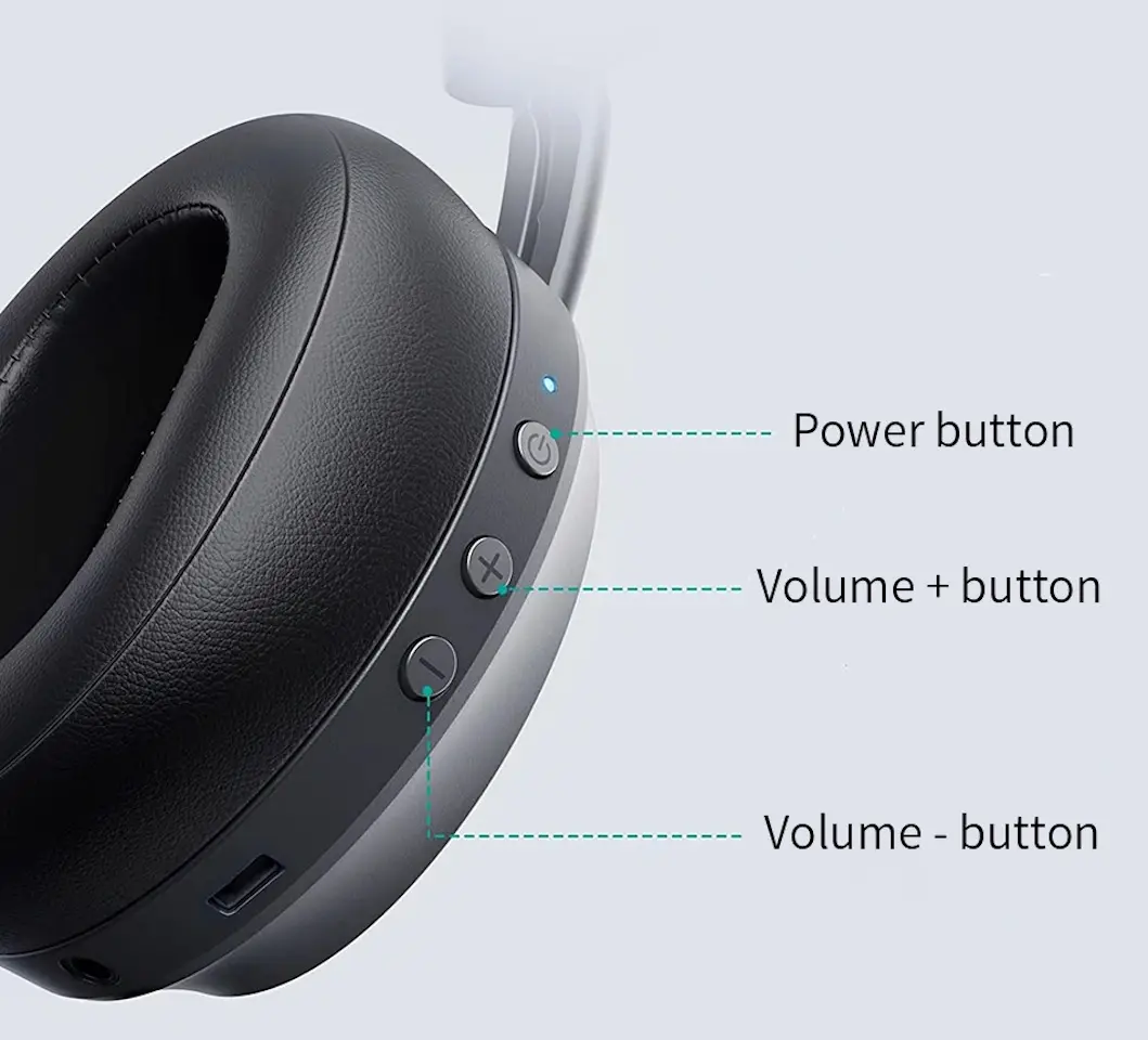 Casti Wiwu Elite (Black)