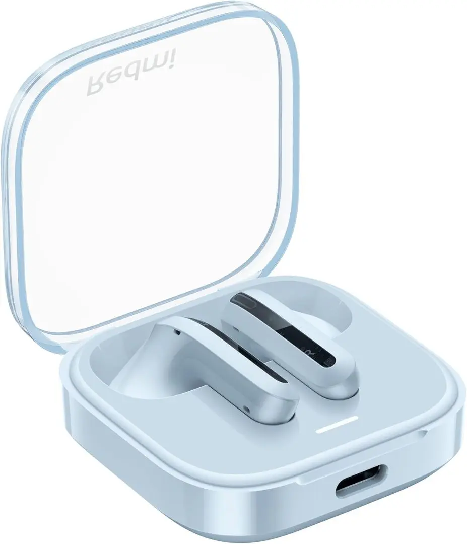 Беспроводные наушники Xiaomi Redmi Buds 6 Active (Transparent Blue) - 4