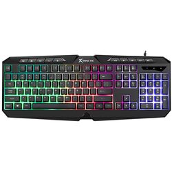 Set tastatura + mouse + covoras + casti Xtrike Me CMX-410 (Black) Thumb