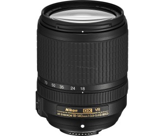 Объектив Nikon 18-140mm f/3.5–5.6G ED VR AF-S DX Nikkor (Black)