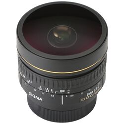 Obiectiv Sigma 8mm f/3.5 EX DG Circular Fisheye Thumb