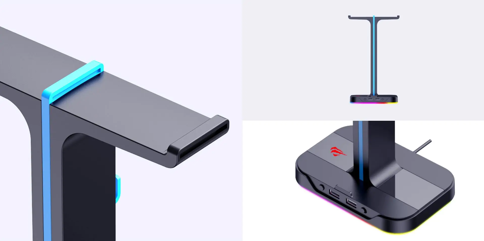 Подставка для наушников Havit TH650 (Black)