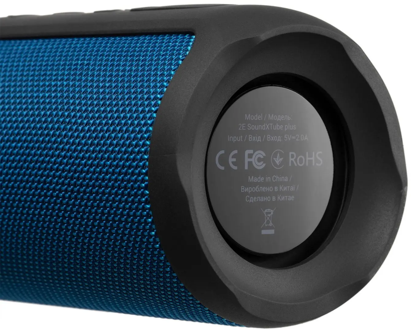Беспроводная портативная колонка 2E SoundXTube Plus (Blue) - 5