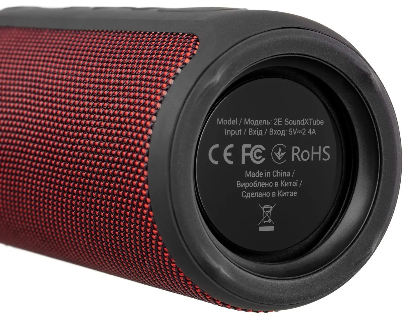 Беспроводная портативная колонка 2E SoundXTube (Red)