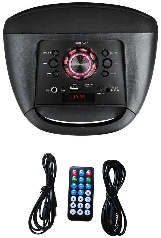 Портативная акустическая колонка Akai ABTS-TK19 (Black) - 5