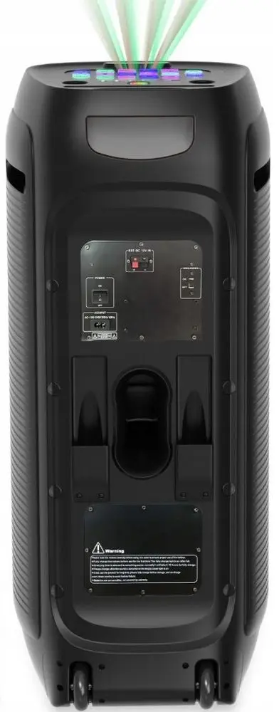 Портативная акустическая система Akai DJ-Y8L (Black) - 4