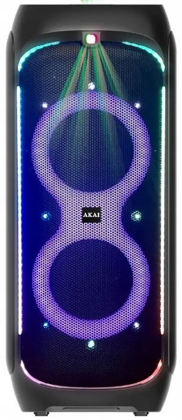 Портативная акустическая система Akai DJ-Y8L (Black)