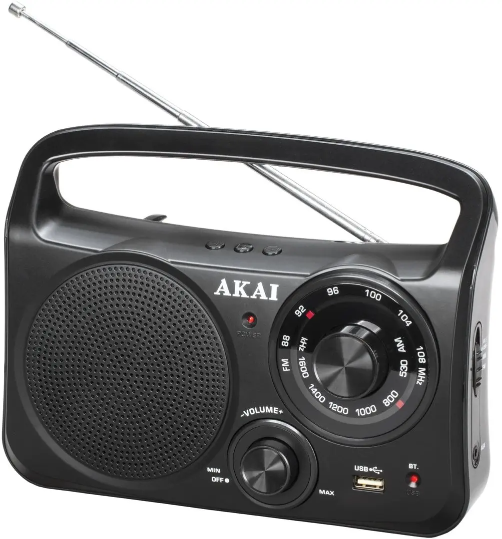 Портативный радиоприемник Akai APR-85BT (Black)