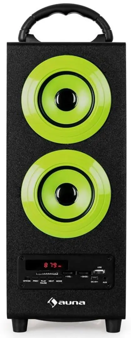 Беспроводная портативная колонка Auna Beachboy (Green/Black) - 2
