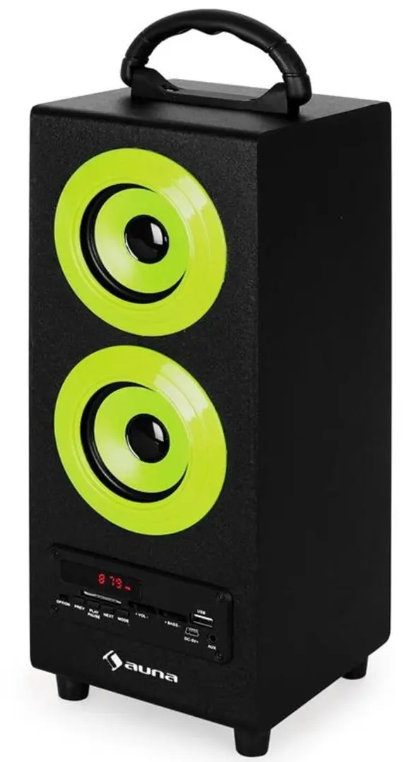 Беспроводная портативная колонка Auna Beachboy (Green/Black) - 3