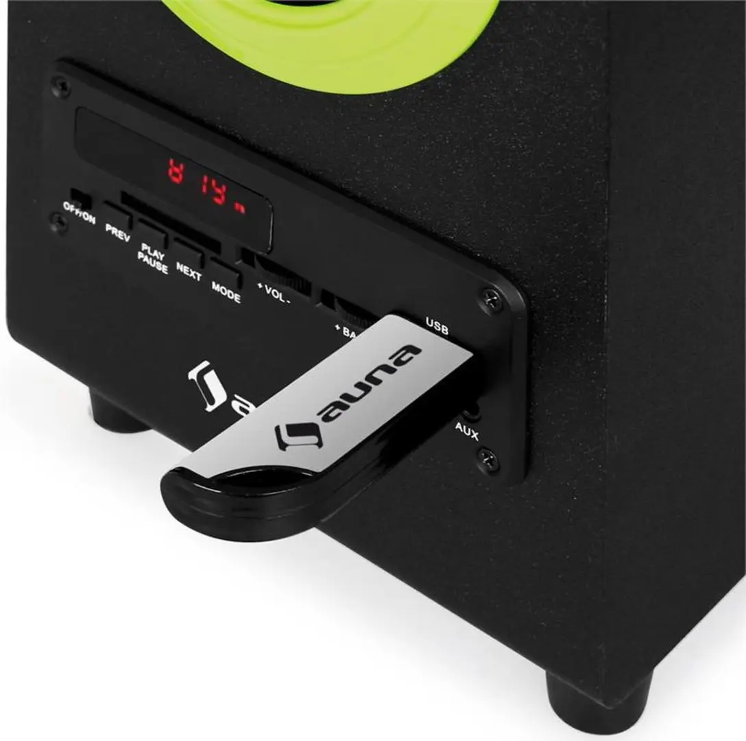 Беспроводная портативная колонка Auna Beachboy (Green/Black) - 6