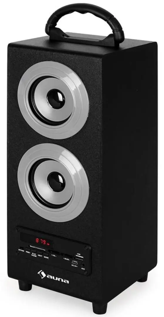 Беспроводная портативная колонка Auna Beachboy (Silver/Black) - 3