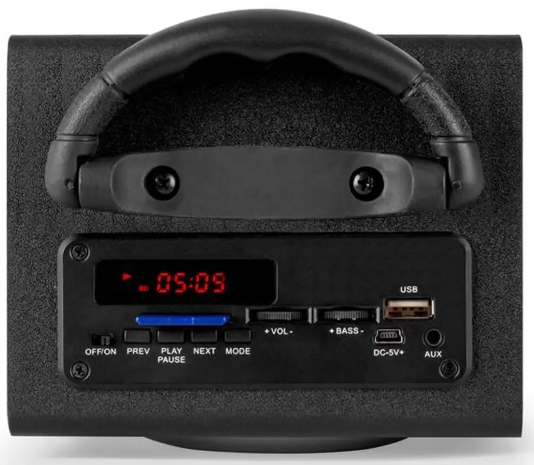 Беспроводная портативная колонка Auna Beachboy XXL (Black) - 5