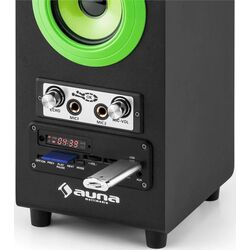 Difuzor portabil fara fir Auna DiscoStar (Green/Black) Thumb