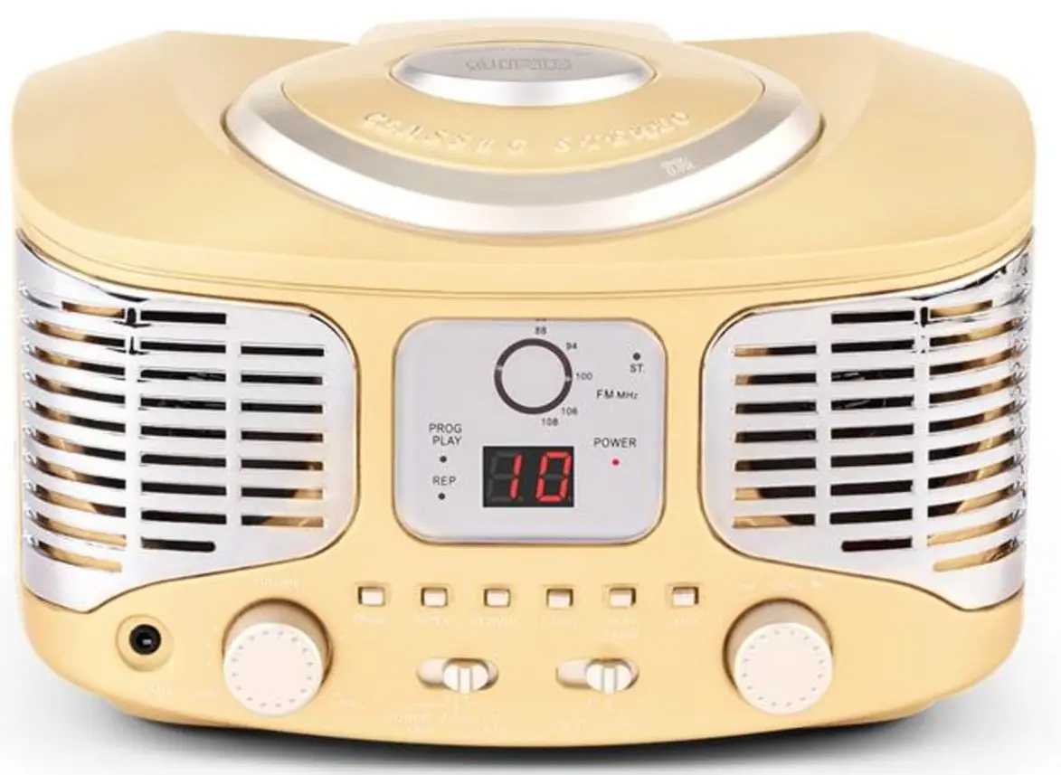 CD player Auna RCD320 (Creme) - 5
