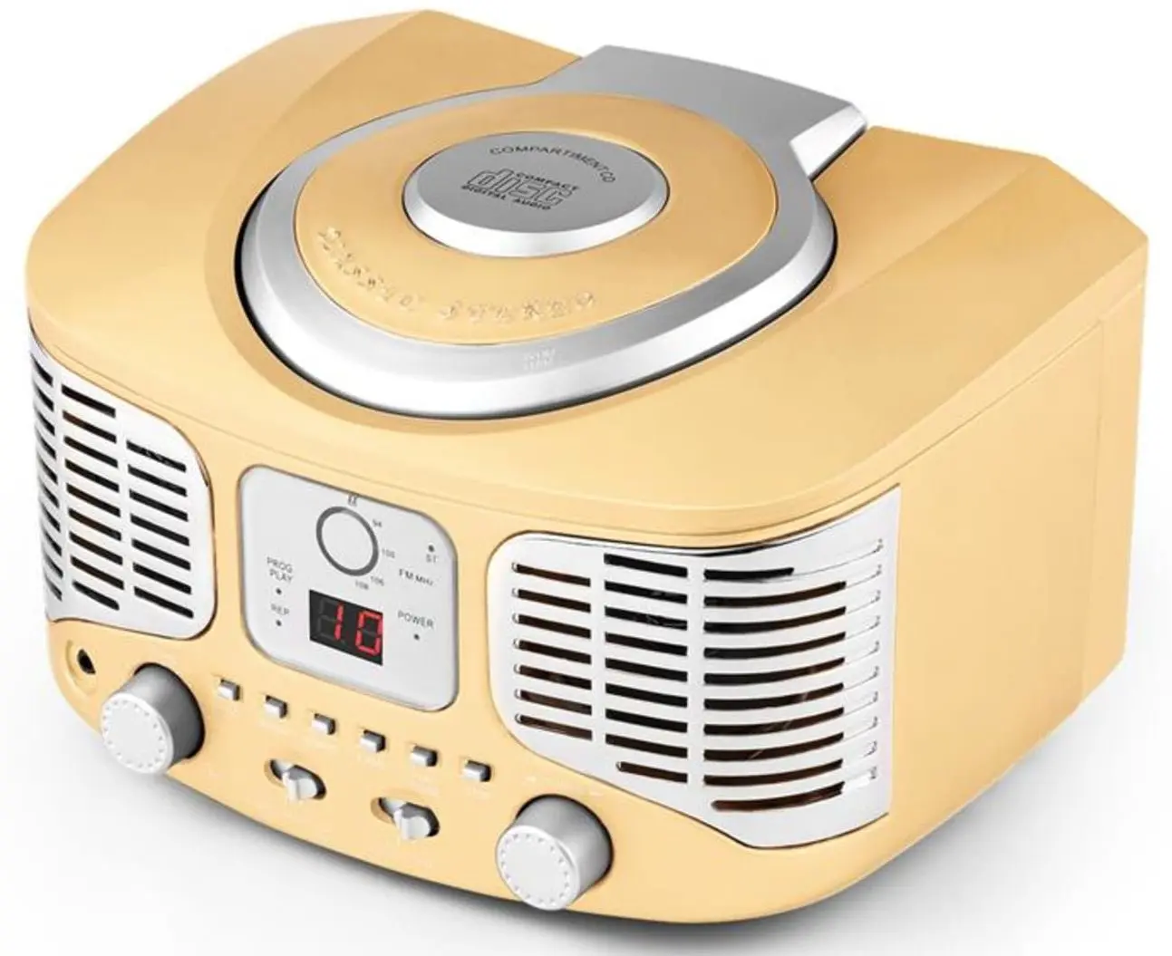 CD player Auna RCD320 (Creme) - 2