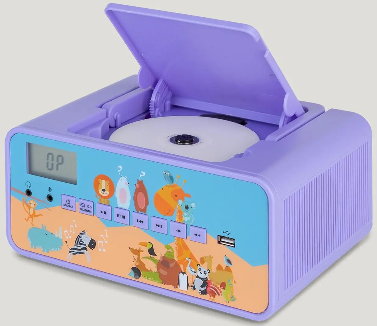 CD player Auna Kidsbox Zoo Boombox (Purple) - 2