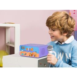 CD player Auna Kidsbox Zoo Boombox (Purple) Thumb