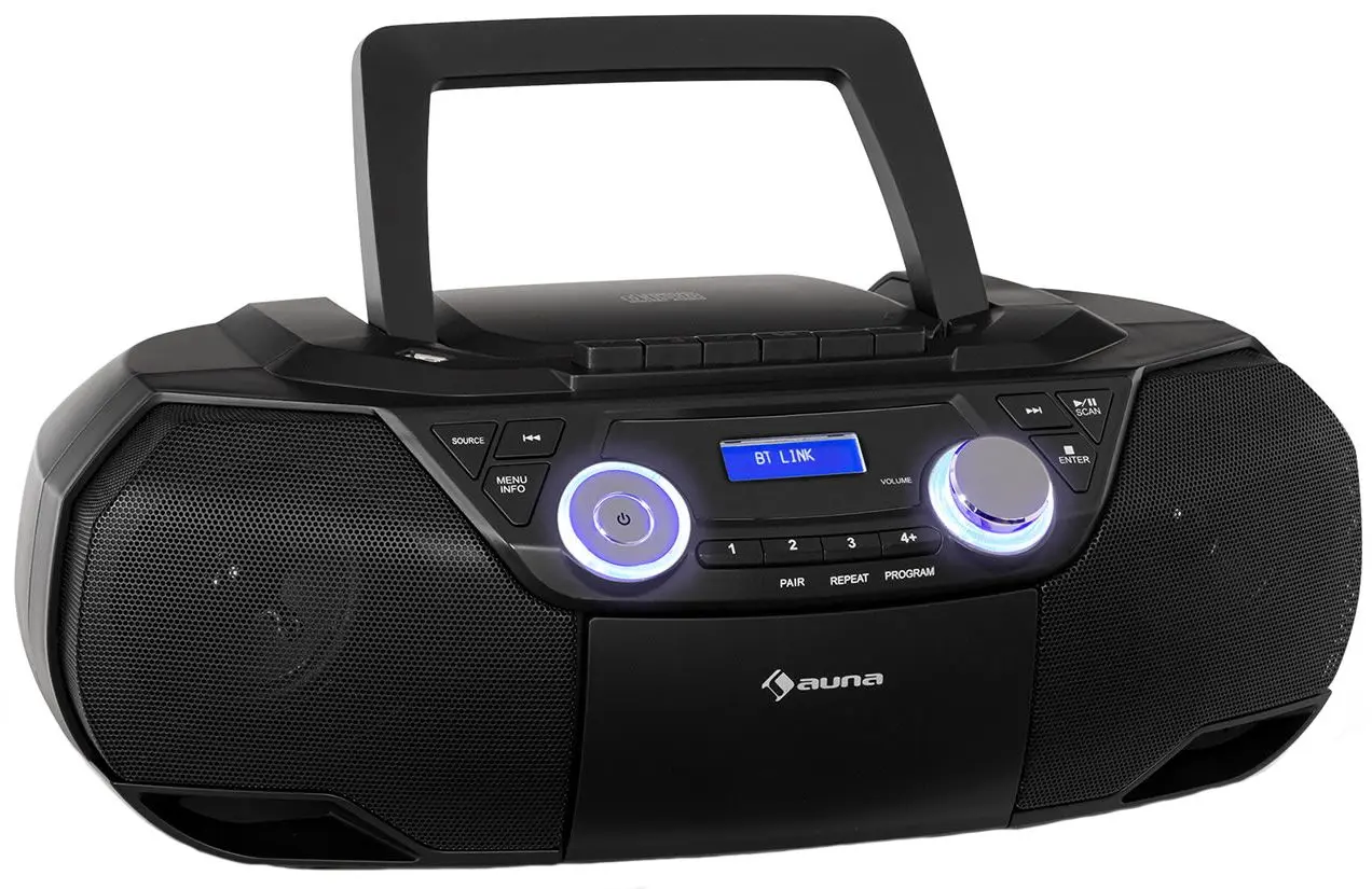 Магнитола Auna Roadie 2K Boombox (Black)