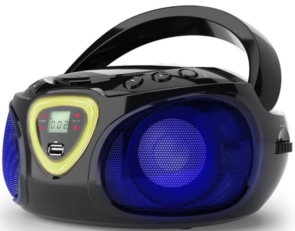 Магнитола Auna Roadie CD Boombox (Black) - 6