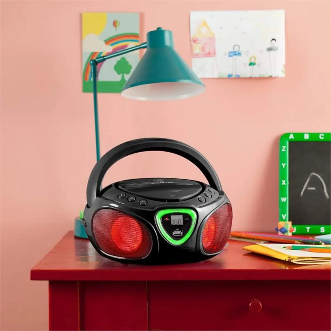 Магнитола Auna Roadie CD Boombox (Black) - 8