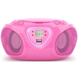 Магнитола Auna Roadie CD Boombox (Pink) Thumb