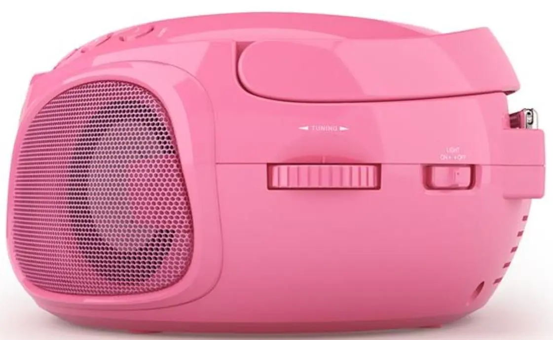 Магнитола Auna Roadie CD Boombox (Pink) - 3