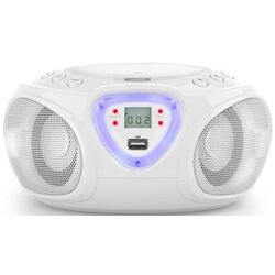 CD player Auna Roadie CD Boombox (White)