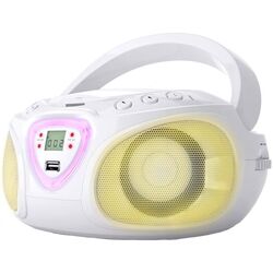 Магнитола Auna Roadie CD Boombox (White) Thumb