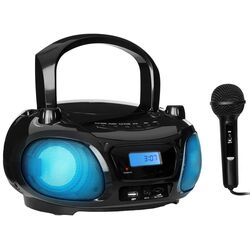 Магнитола Auna Roadie Sing CD Boombox (Black)