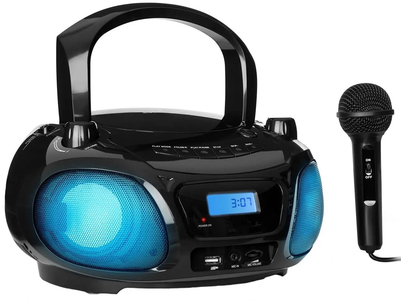 Магнитола Auna Roadie Sing CD Boombox (Black)