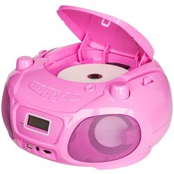 Магнитола Auna Roadie Sing CD Boombox (Pink) Thumb