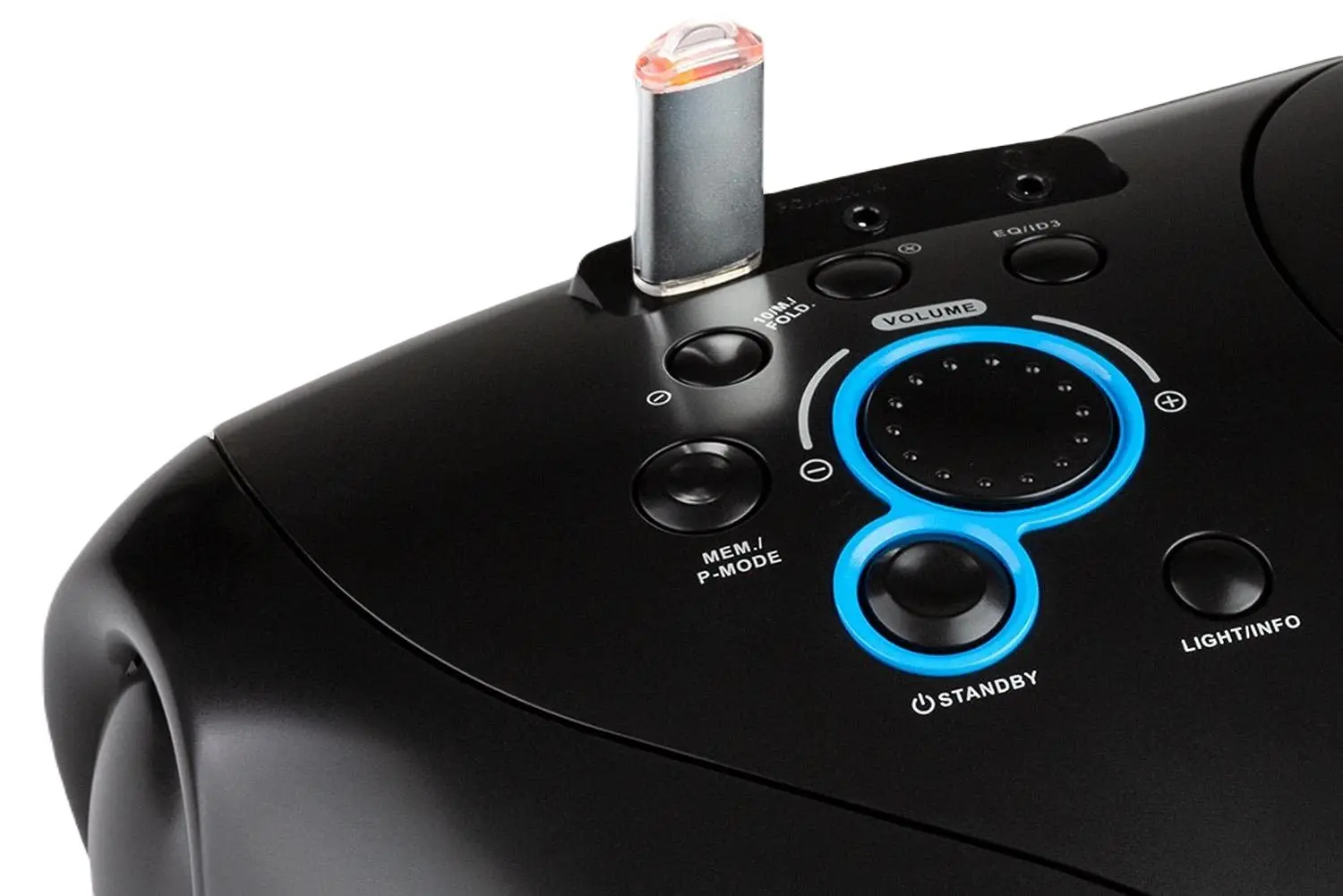 Магнитола Auna Spacewoofer DAB (Black) - 2