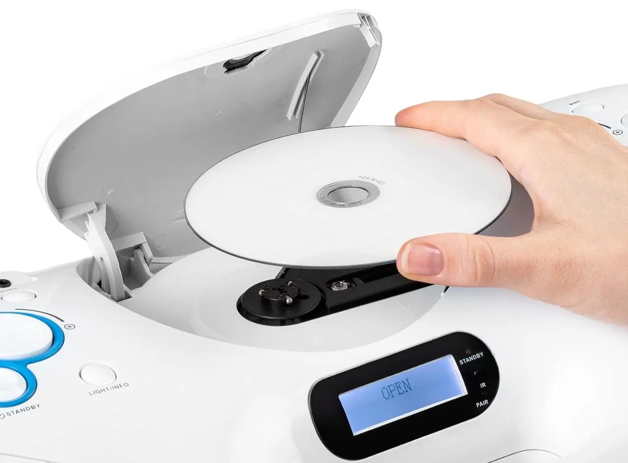 CD player Auna Spacewoofer DAB (White) - 3