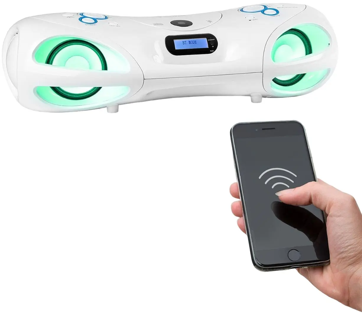 CD player Auna Spacewoofer DAB (White) - 5